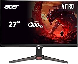 Nitro 27" WQHD 2560x1440 IPS PC Gaming AMD FreeSync Premium | 300Hz | Up to 0.5ms | 99% sRGB | DisplayHDR 400 | ErgoStand | VESA Mounting | 1 x DP 1.4 & 2 x HDMI 2.1 | XV272U F3bmiiprx