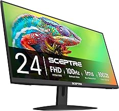 Sponsored Ad - New 24-inch Gaming Monitor 100Hz 1ms DisplayPort HDMI x2 100% sRGB AMD FreeSync Build-in Speakers, Eye Care Frameless Machine Black 2024 (E248W-FW100T)