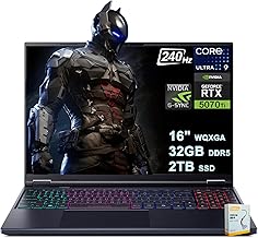 Sponsored Ad - Predator Helios Neo 16S AI Gaming Laptop | 16" 2560x1600 OLED 240Hz 100% DCI-P3 | Intel 24-core Ultra 9 275HX | 32GB DDR5 2TB SSD | GeForce RTX 5070 Ti Up to 992 AI Tops | Win11 w/DLCA 