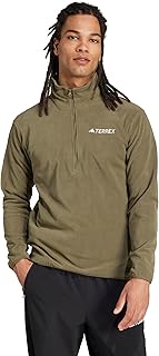 adidas Men's Terrex Multi Essentials Half-Zip Fleece Hiking Jacket