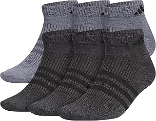 Men's Superlite 3.0 Low Cut Socks Lightweight Breathable with Targeted Padding and Arch Compression (6-Pair)
