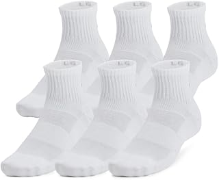 Sponsored Ad - Unisex-Adult Training Cotton Quarter Socks 6 Pack