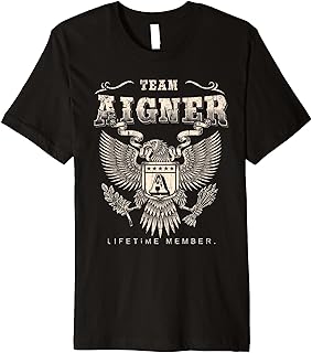 Team Aigner Lifetime Member - Aigner Name Premium T-Shirt