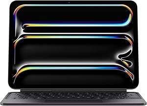 iPad Magic Keyboard Case for iPad Pro 11-inch (M4), Great Typing Experience, Built-in Trackpad, Function Row, US English - Black