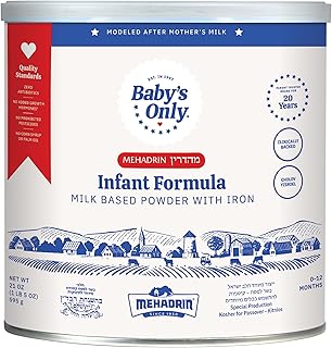 Baby's Only Complete Nutrition Infant Formula, Milk Based Powder with Iron, Modeled After Mother’s Milk, Iron, Choline, Vitamin D, Baby Formula for Newborn to 12 Months Old Infant, 21 oz, 1 Pack