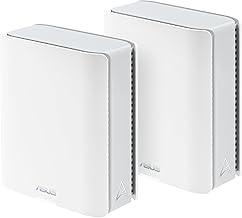 ZenWiFi BT10 Tri-Band WiFi 7 Mesh, 18 Gbps, 6000 sq.ft (2pk), Dual 10G Ports, Security and Parental Controls Included, Smart Home Master SSIDs, 4G & 5G Mobile Tethering