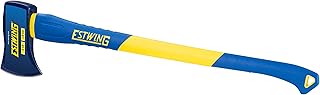 Estwing Axe, 36 Inch Handle, 4 lb Head with Fiberglass Handle, Model #62441