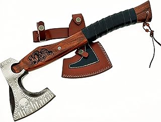 Sponsored Ad - Carbon Steel Blade Viking Axe Hatchet Tomahawk Hunting Knife Camping Outdoor. SM144