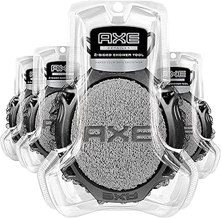 AXE Shower Tool Skin Cleanser for Smoother Skin Detailer Exfoliates & Gently Cleanses One Size, (Pack of 1)
