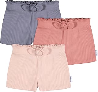 Sponsored Ad - Baby-Girls Toddler 3-Pack Pull-on Knit Shorts