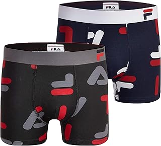 Men's 3" No Fly Boxer Brief with Built in Pouch Support (2-Pack of Trunk Briefs)