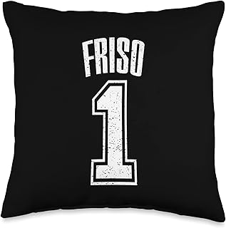Friso Supporter Number 1 Greatest Fan Throw Pillow