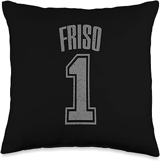 Friso Supporter Number 1 Greatest Fan Throw Pillow