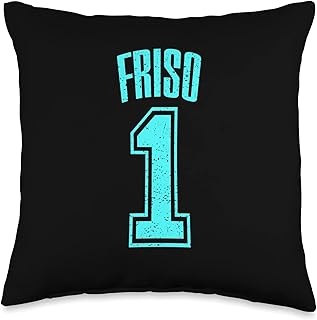 Friso Supporter Number 1 Greatest Fan Throw Pillow