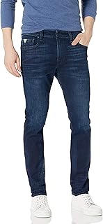 Men's Mid Rise Slim Fit Tapered Leg Jean