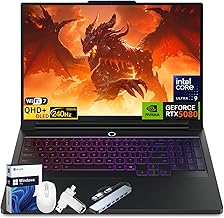Legion Pro 7i 2025 Gaming Laptop, NVIDIA RTX 5080 16GB GDDR7, Intel Ultra 9 275HX, 16 inch 2560x1600 240Hz OLED, WiFi 7, BT 5.4, 64 GB DDR5, 8 TB SSD, Windows 11 Pro, Accessories