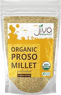 Sponsored Ad - Jiva Organics Proso Millet 2 LB Bag | Whole Grain, Gluten-Free & Organic | High Protein & Fiber-Rich Superfood for Indian Cooking