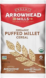 Arrowhead Mills Organic Puffed Millet Cereal, 6 oz Bag