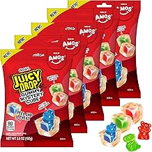 Sponsored Ad - Juicy Drop Halloween Mystery Gummy Candy Cubes, Original Flavor, 3.5oz, Peelable Strawberry Gummy Cube, Mystery Animal Inside, Interactive 2-in-1 Treat For Party Favors, Trick or Treat,
