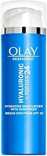 Regenerist Hyaluronic + Peptide 24 Face Moisturizer, Fragrance-Free, SPF 30, 1.7 oz