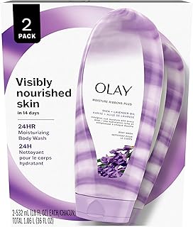 Moisture Ribbons Plus Shea + Lavender Oil Body Wash, 18 oz, (Pack of 2)