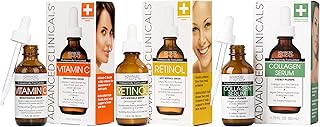Sponsored Ad - Retinol Serum For Face, Firming Collagen Serum, Vitamin C Serum Skincare Set, 1.75 Fl Oz, 3pc Set