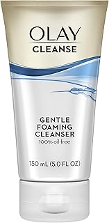 Gentle Clean Foaming Face Cleanser for Sensitive Skin Tube, 5.0 oz