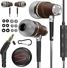 Sponsored Ad - Wired Earbuds with Microphone – 90% Noise Cancelling Ear buds with Mic, in Ear Headphones Wire for Computer & Phone, Earphones 3.5 mm Jack