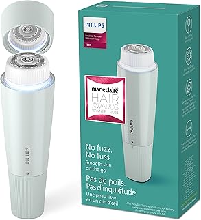 Beauty Series 5000 Electric Shaver and Personal Groomer for Women, Cordless & Compact, Hypoallergenic Head, Gentle & Quick Hair Removal Easy Touch Ups, Mint Green, BRR474/00