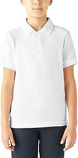 Boys 8-20 Short Sleeve Pique Polo