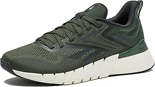 Nano Gym Sneakers for Men, Workout Mens Shoes, Grit Green/Grey 6/Chalk, 8.5