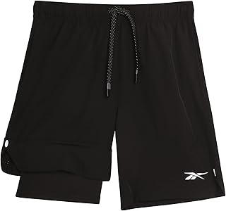 Boys Shorts - 2 in 1 Basketball Shorts with Compression Liner and Pockets - Gym and Running Boys Athletic Shorts