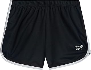 Girls Athletic Shorts - Active Performance Lightweight Mesh Dolphin Shorts for Running Dancing Workout Soccer Gym