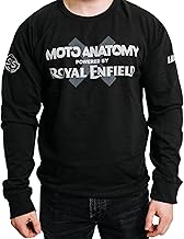 Moto Anatomy Unisex French Terry Crewneck Sweatshirt 100% Cotton Soft Pullover Stylish Motorcycle Casual Wear