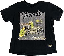 Kamala Custom Women's T-Shirts 100% Cotton Half Sleeves Tee Round Neck Casual Summer Shirts for Women (Medium)