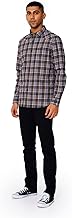 Lt Flannel Shirt for Men 100% Cotton Button Down Plaid Shirts Long Sleeves Checkered Relaxed Fit Men's Shirt
