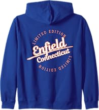 Retro Athletic Enfield CT Apparel Zip Hoodie