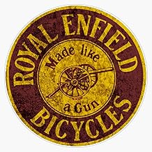 Royal Enfield Bicycles England Sticker Bumper Sticker Vinyl Decal 5 inches