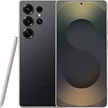 Galaxy S25 Ultra SM-S938B/DS 256GB 12GB RAM AI Smartphone, Factory Unlocked, Global Model - Titanium Black