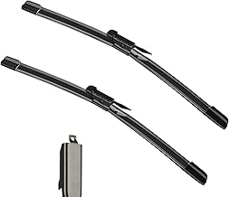 2 Factory Wiper Blades Replacement For 2007-2016 2017 2018 2019 2020 Tundra,2008-2016 2017 2018 2019 2020 Sequoia -Original Equipment Windshield Wiper Blade Set - 26"+23" (Set of 2) Pinch Tab