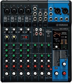 MG10XU 10-Input Stereo Mixer with Effects