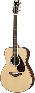 FS830 Small Body Solid Top Acoustic Guitar, Natural
